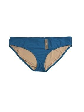 J Crew Bikini Bottom NEW Aqua XXL Style B6804 Lined